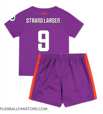 Wolves Jorgen Strand Larsen #9 Replik 3rd trikot Kinder 2024-25 Kurzarm (+ Kurze Hosen)